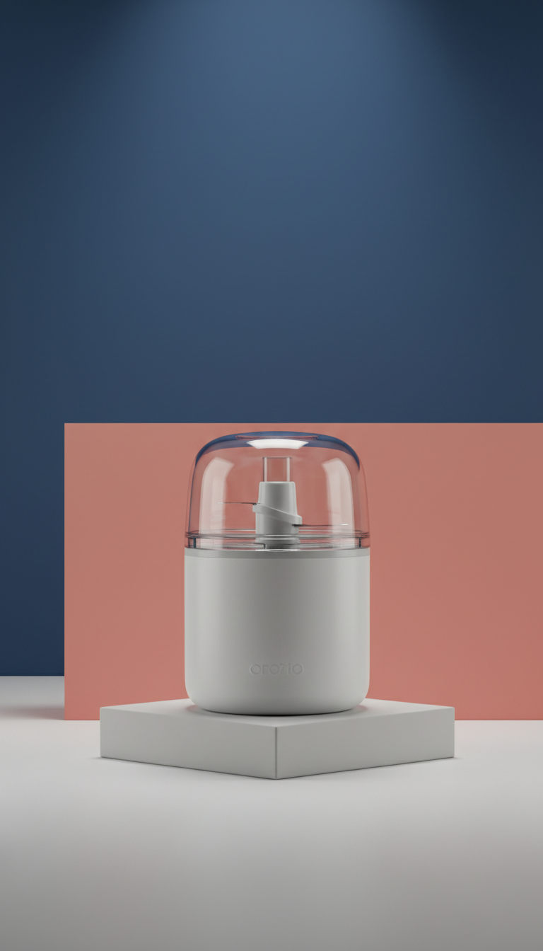 Smart Kitchen Chopper with Pull Cord